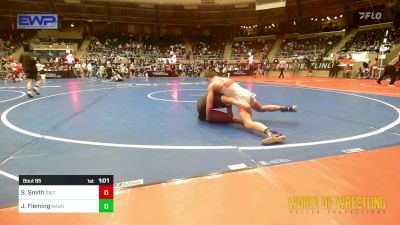 76 lbs Round Of 16 - Sam Smith, Sebolt Wrestling Academy vs Joseph Fleming, Mat Assassins