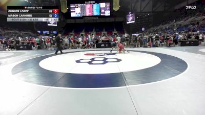 165 lbs Cons. Sub-rd Of 16 - Gunner Lopez, CO vs Mason Carnrite, CA