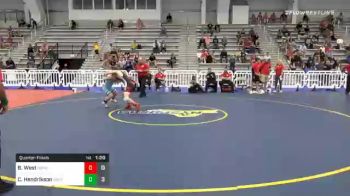 113 lbs Quarterfinal - Blake West, Team Kong United vs Conrad Hendrikson, Team Shutt South