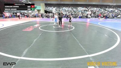 45 lbs Consolation - Coraline Sierra, Mantanona TC vs Brilea Adams, OKWA