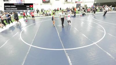 Junior Girls - 100 lbs Cons. Round 2 - Ella Japp, Nebraska Wrestling Academy vs Khyla Lipumano, Arizona Girls Wrestling