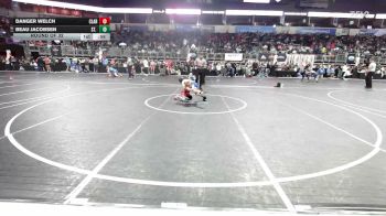 64 lbs Round Of 32 - Danger Welch, Claremore WC vs Beau Jacobsen, St. Marys WC