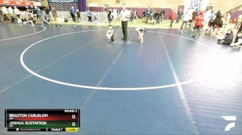 52-56 lbs Round 3 - Braxton Carlblom, ND vs Joshua Gustafson, NM