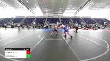 285 lbs Final - Justin Darter Jr, Driller WC vs Javier Martinez, Dinuba WC