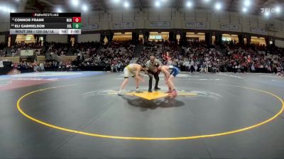 120-2A/1A Semifinal - Connor Frank, North Caroline vs Eli Gabrielson, South Carroll