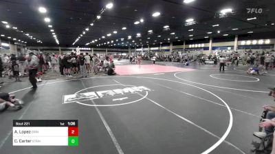 126 lbs Semifinal - Aj Lopez, Grindhouse WC vs Chase Carter, Stampede WC