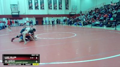 197 lbs Semifinal - Luke Miller, Simpson (Calif.) vs Nic Sigrah, Treasure Valley Community College