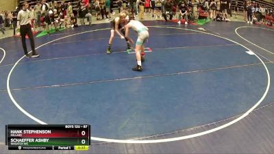 87 lbs Champ. Round 2 - Hank Stephenson, Millard vs Schaeffer Ashby, Wasatch WC