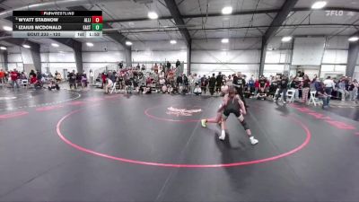 120 lbs Semifinal - Izaius McDonald, Cheyenne East vs Wyatt Stabnow, Alliance