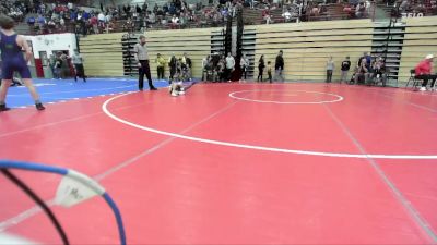 53 lbs 3rd Place Match - Laken Warren, Castle Wrestling Club vs Malakhi Wolf, GGBA