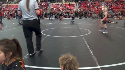 110 lbs Cons. Round 2 - Cameron Moss, Augusta Wrestling Club vs Hayzen Kerr, Scott City Takedown Club