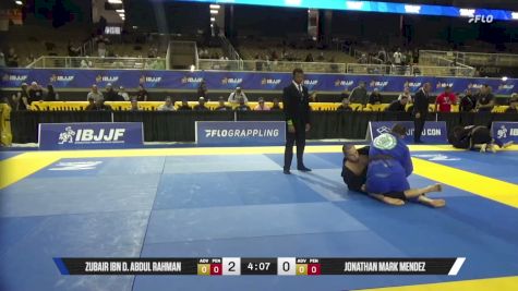 Jonathan Mark Mendez vs Zubair Ibn D. Abdul Rahman 2026 Pan Jiu Jitsu IBJJF Championship