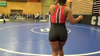 138-140 lbs Round 1 - Jordan Johnston, Palomar College vs Ashlyn Parisi, Moorpark College