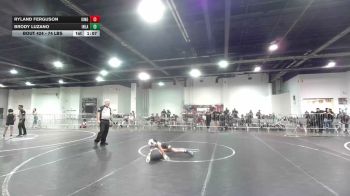 74 lbs Quarterfinal - Ryland Ferguson, King Select vs Brody Luzano, Inland Elite WC