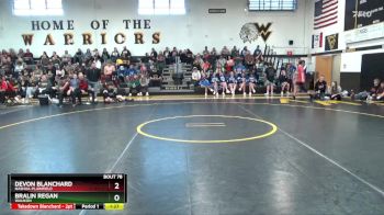 150 lbs Cons. Semi - Devon Blanchard, Nashua-Plainfield vs Bralin Regan, Waukon