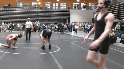 120 lbs Round 3 (8 Team) - Bentley Weaver, Neighborhood Wrestling vs Justin Kirk, Crossroads Wrestling