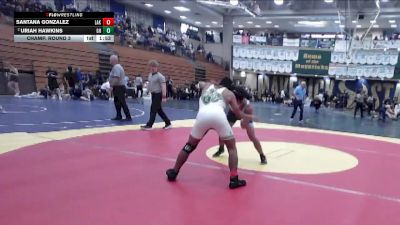 132 lbs Champ. Round 3 - Santana Gonzalez, Lakeside vs Uriah Hawkins, Granite Hills