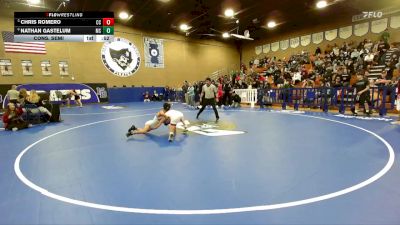 106 lbs Cons. Semi - Chris Romero, Cesar Chavez vs Nathan Gastelum, Madera South