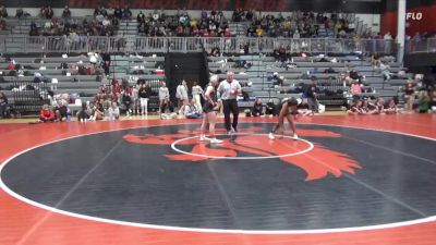 135 lbs Quarterfinal - Autumn Wheeler, Muscatine vs Mia Luck, Oskaloosa