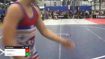 130 lbs Consolation - Zion Silvestre, Rtl vs Liam Crook, Wisconsin Iron