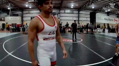 61 kg Cons. Round 2 - Dominick Serrano, Northern Colorado Wrestling Club vs Ernest Perry, Spartan Combat RTC/ Titan Mercury Wrestling Club (TMWC)