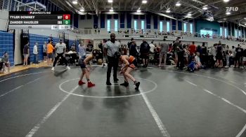 88 lbs Round 1 (4 Team) - Tyler Downey, MF Purge vs Zander Hausler, Slate WA