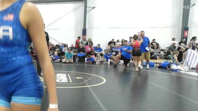 56 lbs Rr Rnd 4 - Calliope Willman, Charlies Angels- W vs Payton Hinkle, MGW Monkey Business - W