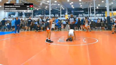 115 lbs Rr Rnd 1 - Lukas Mills-Travis, Superior Gold - HSC vs Jonas Lusker, Southern Regional - HSC