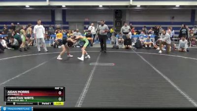 84 lbs Round 3 (8 Team) - Christian Wirts, PA Alliance Red vs Aidan Morris, Doughboys