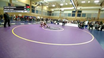 115lbs Cons. Round 3 - Hayden Randall, Stevenson (Girls) vs Rhylee Ivary, Ferndale (Girls)