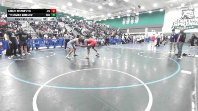 157 lbs Cons. Round 4 - Thomas Jimenez, Bonita vs Amari Bradford, Ayala