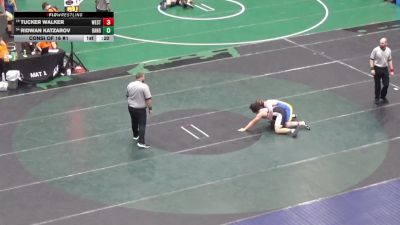 192 lbs Consi Of 16 #1 - Tucker Walker, West Shamokin vs Ridwan Katzarov, Bangor