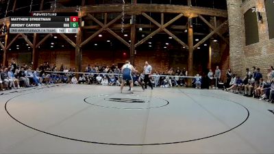 285 lbs 2nd Wrestleback (16 Team) - Jeremy Carver, Ringgold vs Matthew Streetman, East Jackson HS