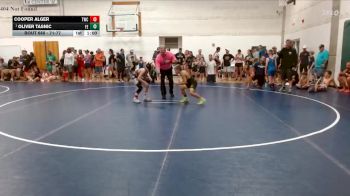 71-77 lbs Quarterfinal - Oliver Tasnic, Force Elite vs Cooper Alger, Taylorville Wrestling Club