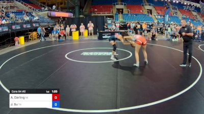 118 lbs Cons 64 #2 - Addisyn Darling, NE vs Janelle Su, TN