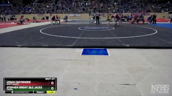 138 lbs Champ. Round 2 - JONAH BAYSINGER, Scott County vs Stephen Brent (BJ) Jackson, Corbin