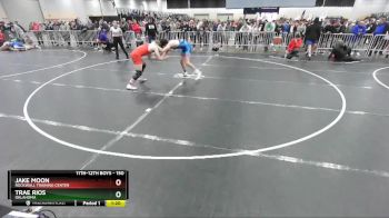 150 lbs Semifinal - Trae Rios, Oklahoma vs Jake Moon, Rockwall Training Center