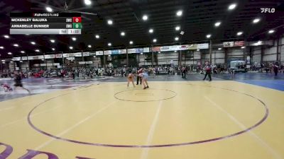 Round 3 - Annabelle Bunner, Stanley Wrestling Club vs McKenley Baluka, Stillwater Wrestling Club