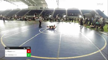 77 lbs Quarterfinal - Liam Maya, Madera Wrestling Club vs Danil Litvinov, Savage House Wrestling Club