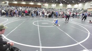 66 lbs Round Of 16 - Cullen Mathews, Buckaroo WC vs Elijah Harmon, Greenwave Youth WC