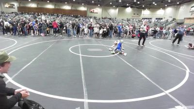 66 lbs Round Of 16 - Cullen Mathews, Buckaroo WC vs Elijah Harmon, Greenwave Youth WC