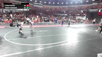 135 lbs Cons. Round 5 - Owen Porter, Hartford vs Brody Nusbaum, St Croix Central