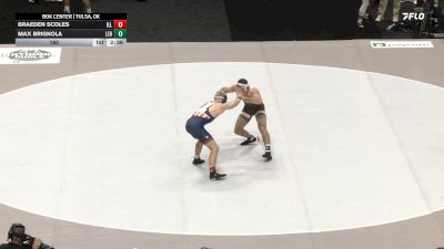 165 lbs 2nd Wrestleback (16 Team) - Max Brignola, Lehigh vs Braeden Scoles, Illinois