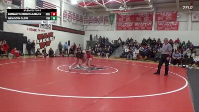 JV-5 lbs Round 1 - Meadow Glew, Vinton-Shellsburg vs Emmalyn Chounlamany, Ottumwa