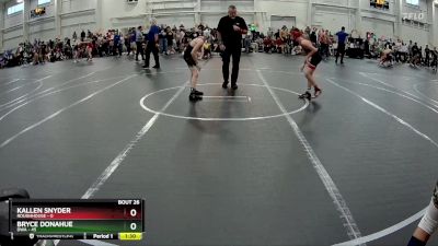 84 lbs Round 6 (10 Team) - Bryce Donahue, DWA vs Kallen Snyder, ROUGHHOUSE