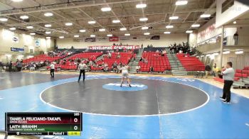 285 lbs 3rd Place Match - Taniela Feliciano-Takafua, Simon Fraser vs Laith Ibrahim, Colorado School Of Mines