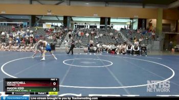 157 lbs Quarterfinals (8 Team) - Ian Mitchell, Piedmont vs Mason Kidd, Coweta Public School