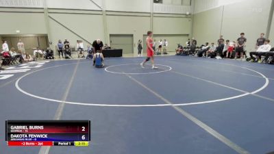 120 lbs 2nd Wrestleback (16 Team) - Gabriel Burns, Georgia vs Dakota Fenwick, Arkansas Blue