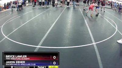 114 lbs Round 3 - Bryce Lawler, MWC Wrestling Academy vs Jaxon Ebner, Golden Eagles Wrestling Club