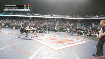 1A/2A 150 Quarterfinal - Cooper Snow, The North Carolina Leadership Academy vs Lleyton Hooper, Robbinsville